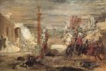 Death Offers Crowns to Winner of the Tournament Symbolism Gustave Moreau